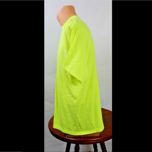 GILDAN ULTRA BLEND Bright Yellow Pullover Size XL (TS028) - Picture 14 of 16